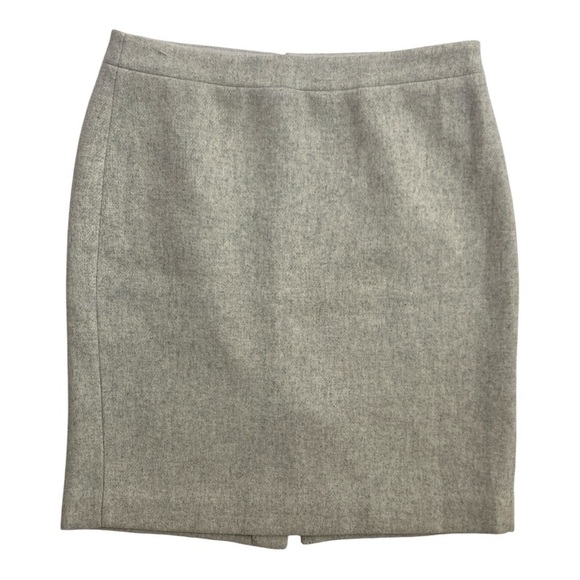 J. Crew Mercantile Wool Pencil Skirt - Picture 3 of 9